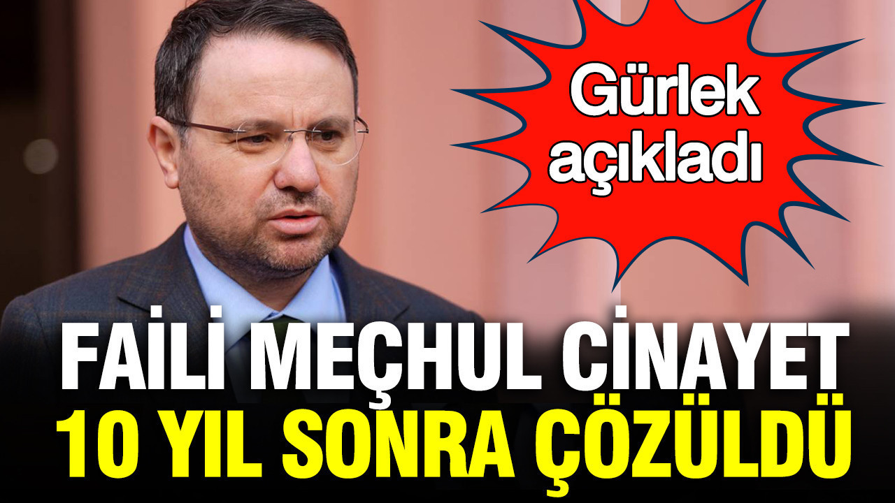 Akın Gürlek açıkladı: Çifte cinayetin faili aile içinden çıktı