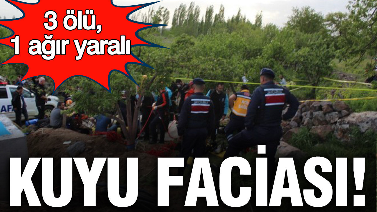 Aksaray'da kuyu faciası: Metan gazından zehirlenen…