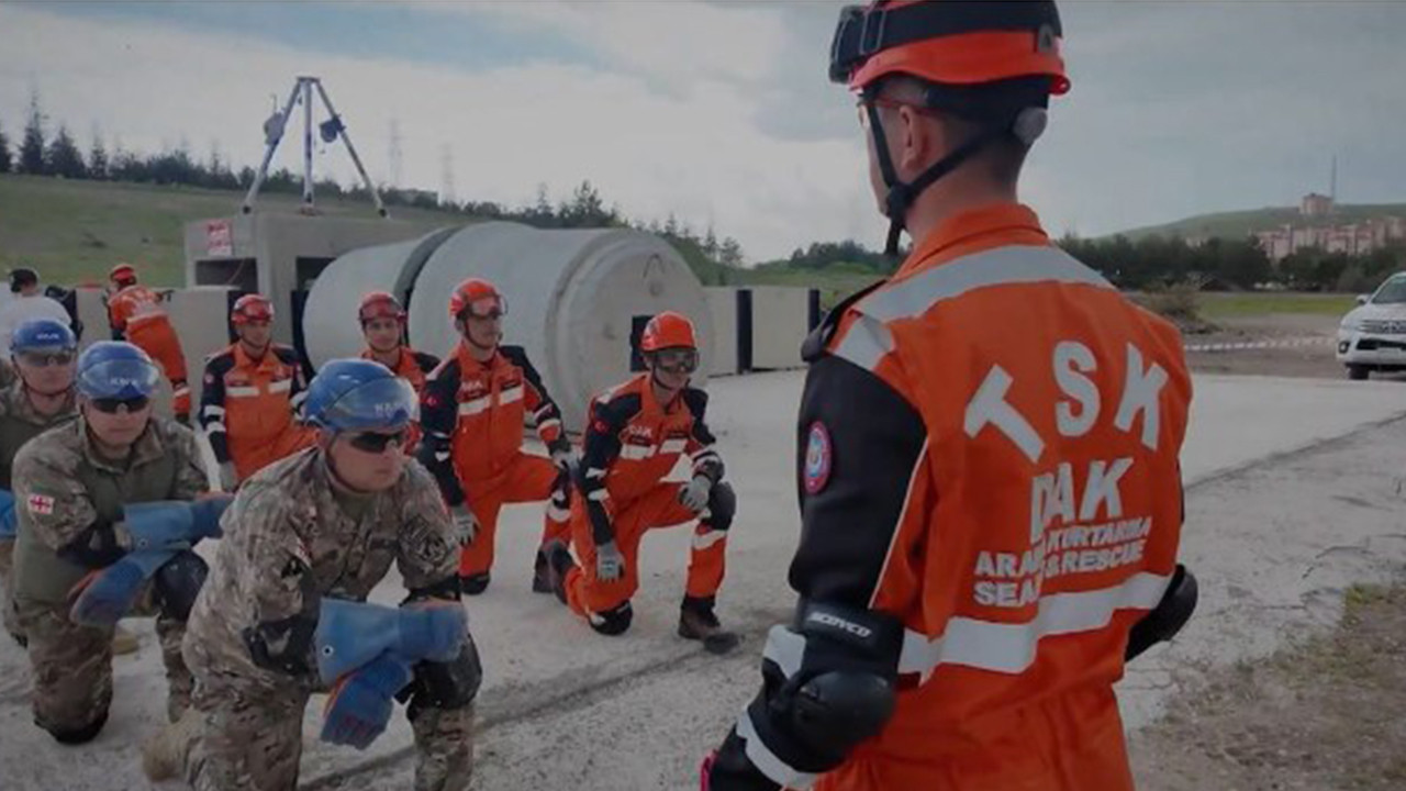 Ankara'da dev tatbikat: Türkiye, Azerbaycan ve Gürcistan’dan ortak arama kurtarma operasyonu