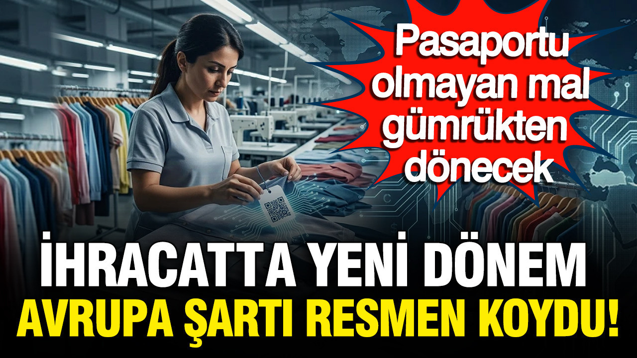 Avrupa’dan ihracata yeni şart pasaportu olmayan mallar sınırdan dönecek