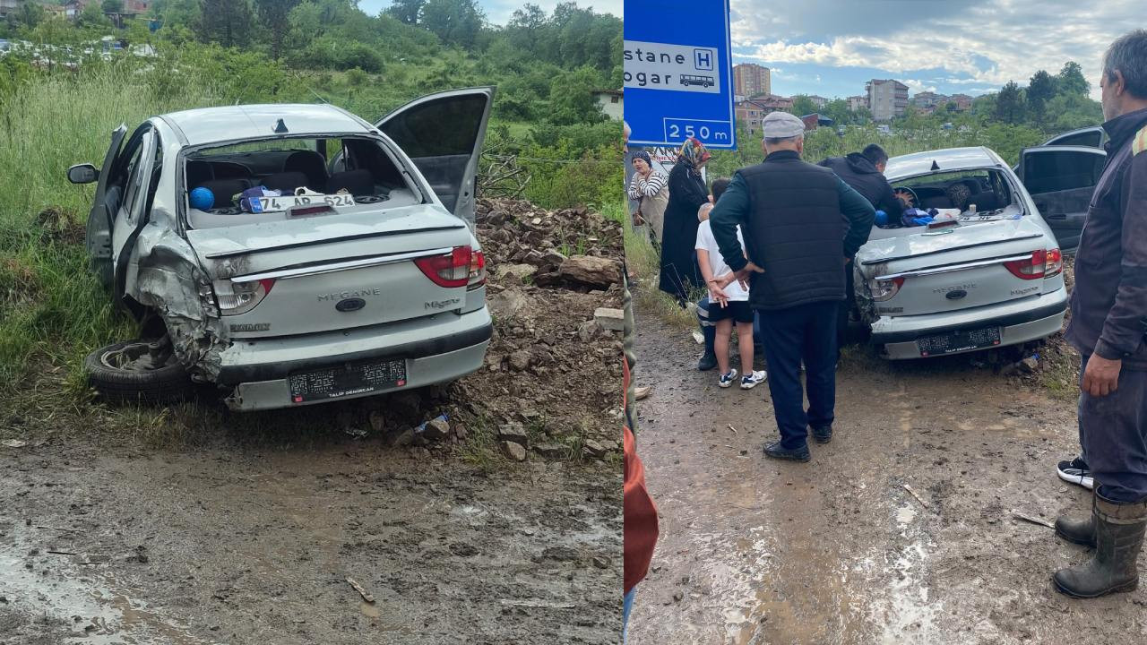 Ereğli-Zonguldak yolunda zincirleme kaza: 6 yaralı