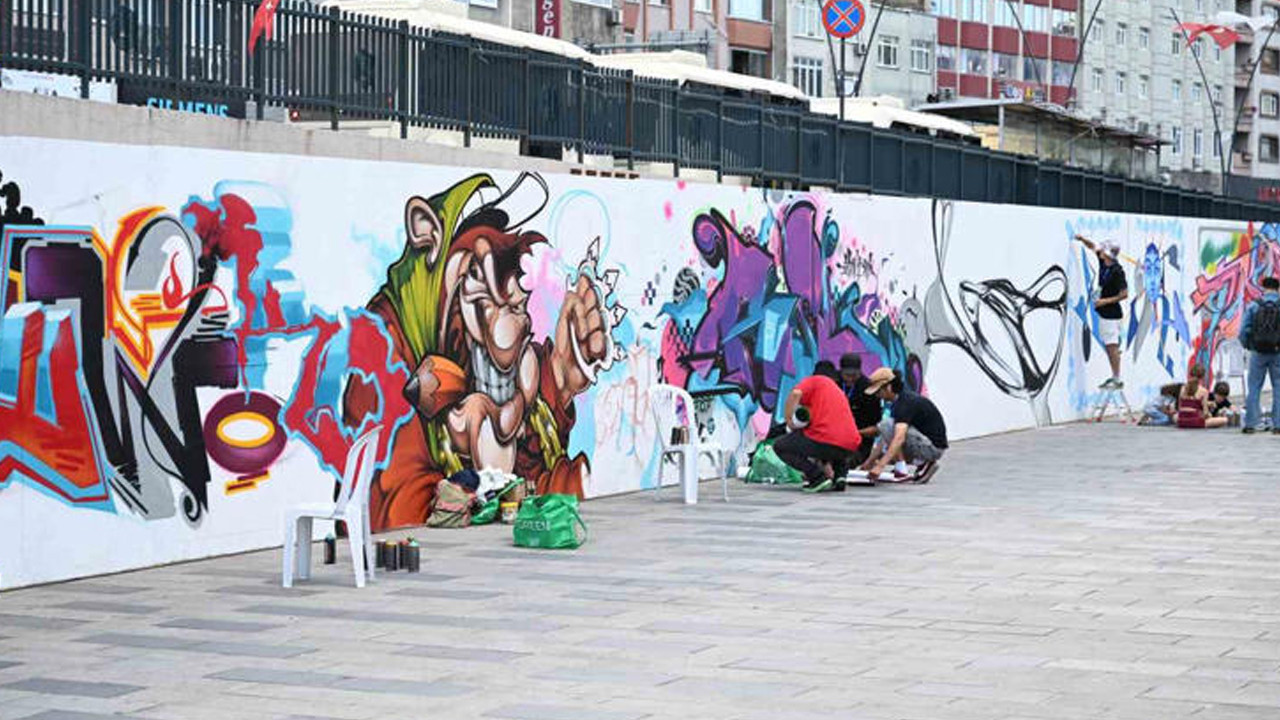 Gaziosmanpaşa’da sokak sanatı rüzgârı: İstanbul’da 12 yıl sonra ilk büyük graffiti festivali