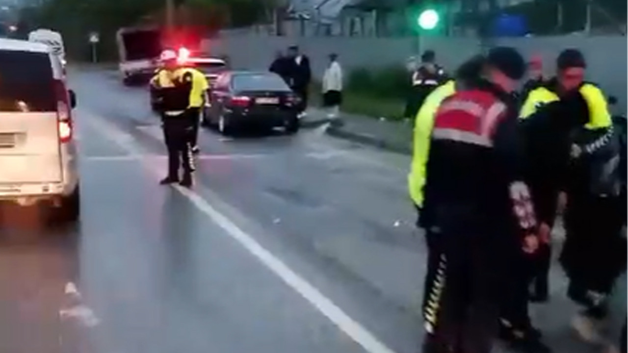 Ordu'da korkutan zincirleme kaza: 3 araç birbirine girdi