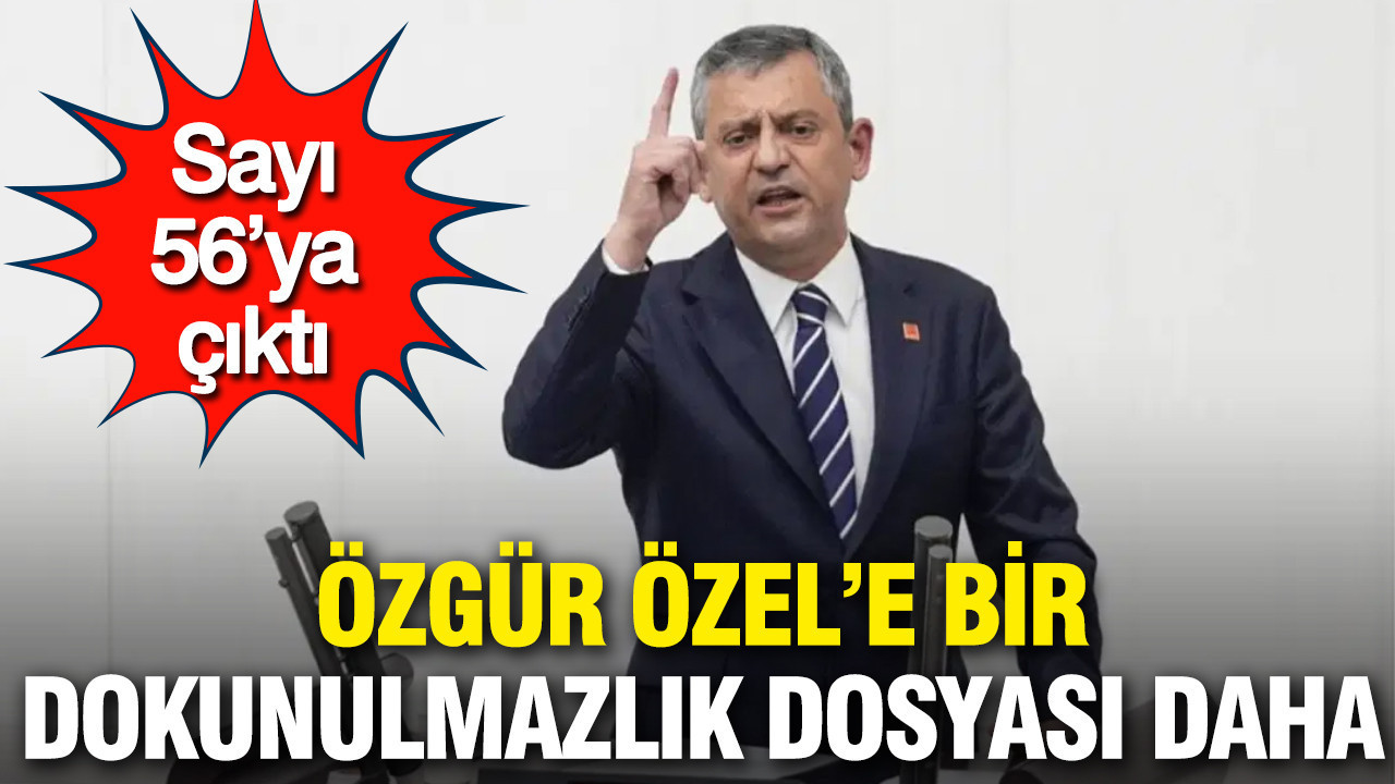 Özgür Özel’e bir dokunulmazlık dosyası daha: Sayı …