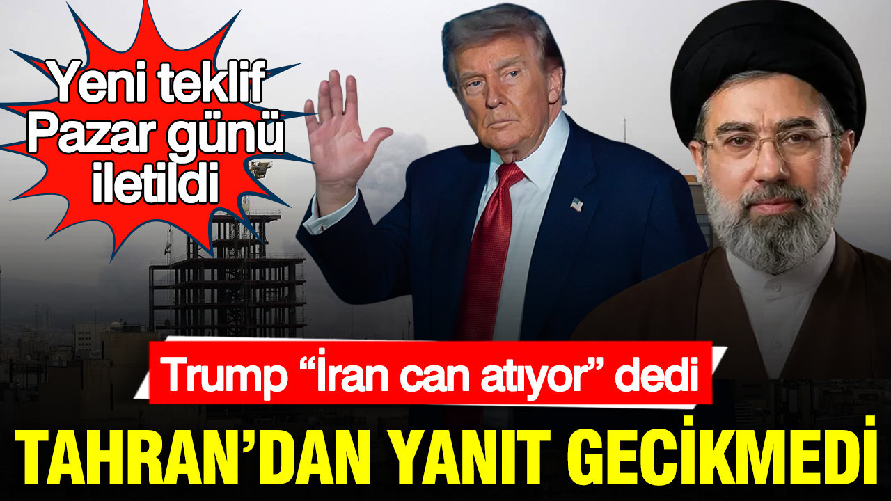 Trump “İran can atıyor” dedi, Tahran’dan yanıt gecikmedi: Yeni teklif Pazar günü iletildi