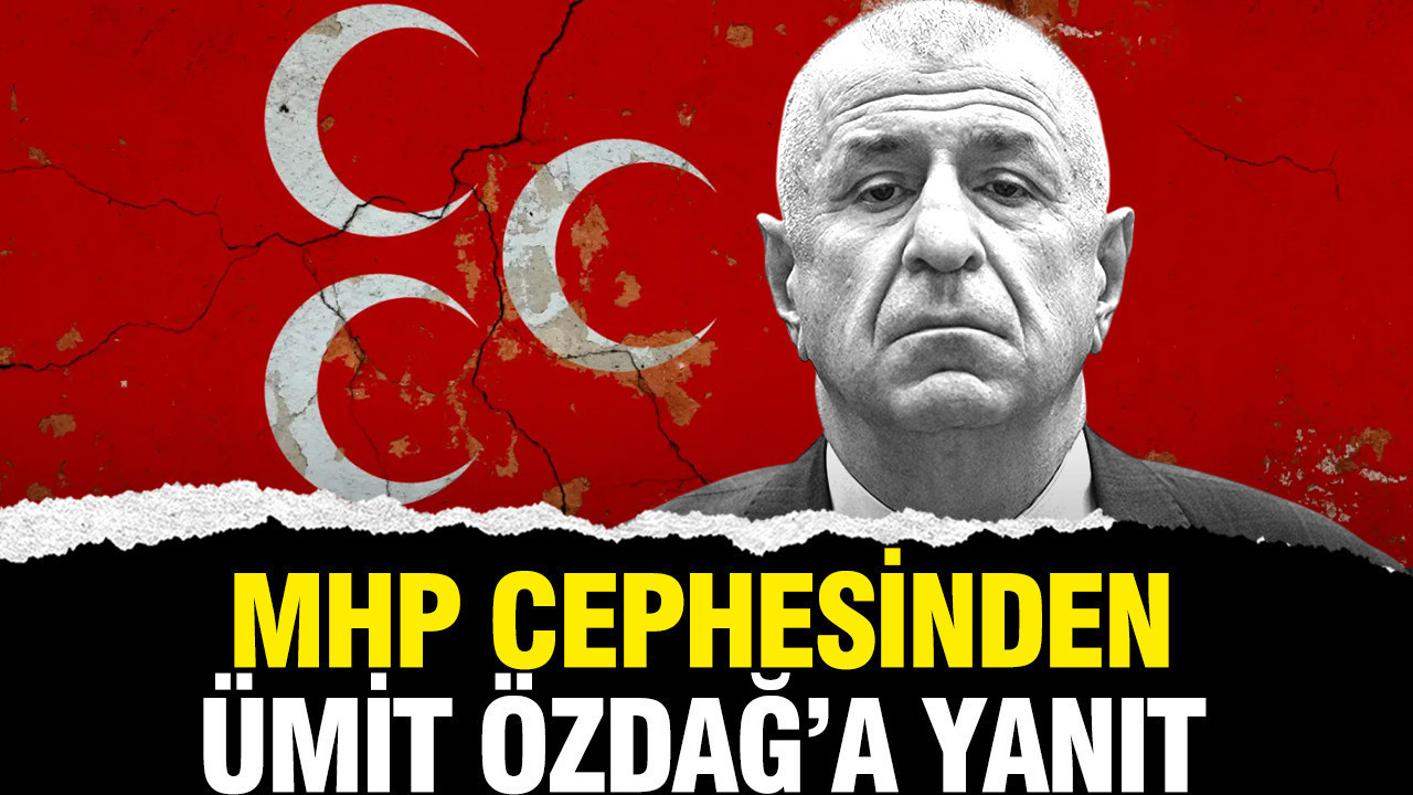 MHP cephesinden Ümit Özdağ'a sert yanıt