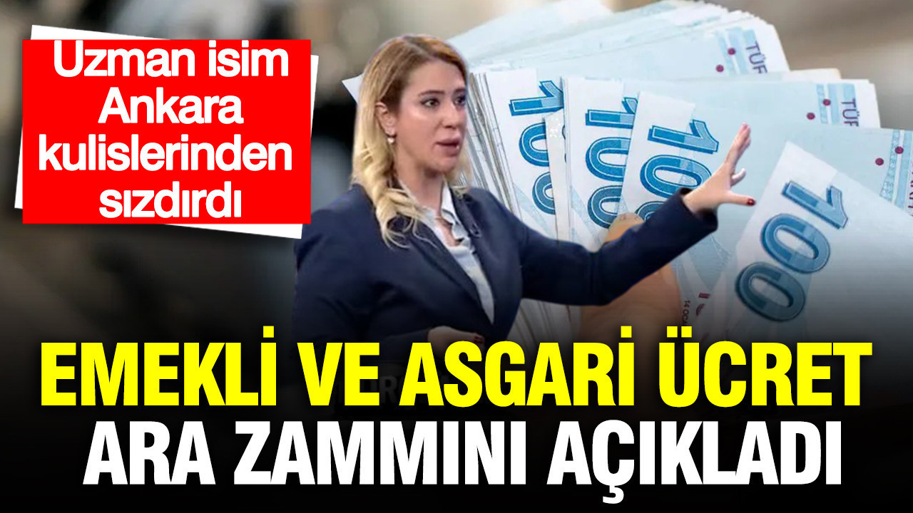 SGK uzmanı Melis Elmen canlı yayında açıkladı: Emekli ve asgari ücret zammı için net rakam verdi
