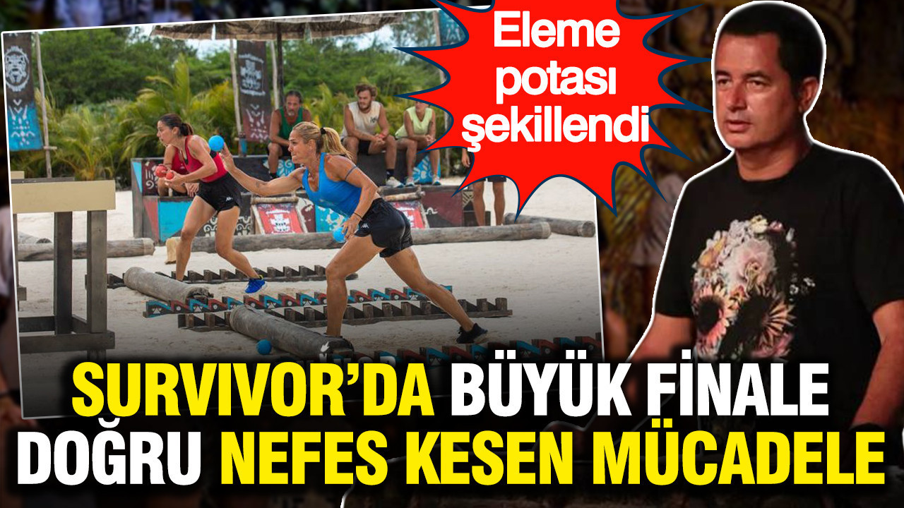 Survivor’da büyük finale doğru nefes kesen mücadele: Eleme potası şekillendi