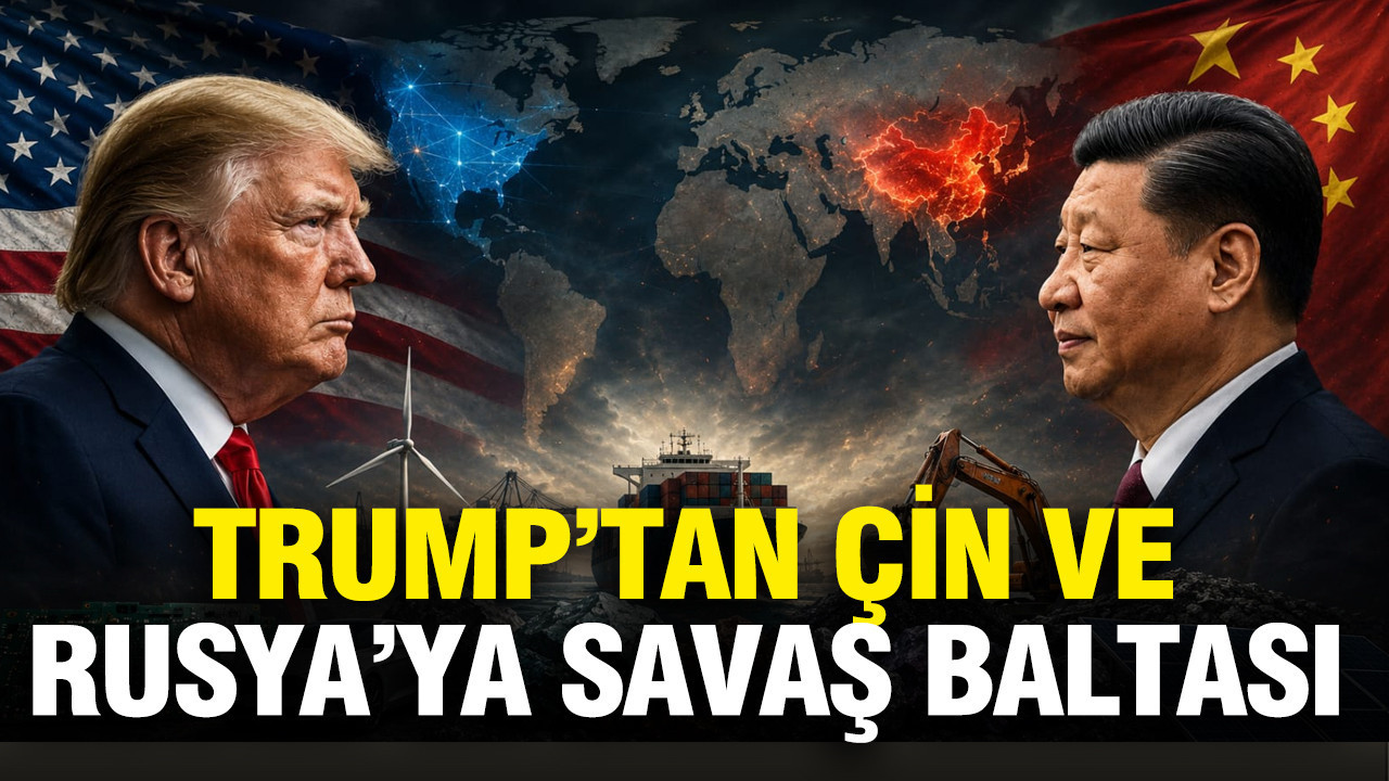 Trump’tan Çin ve Rusya’ya karşı savaş baltası
