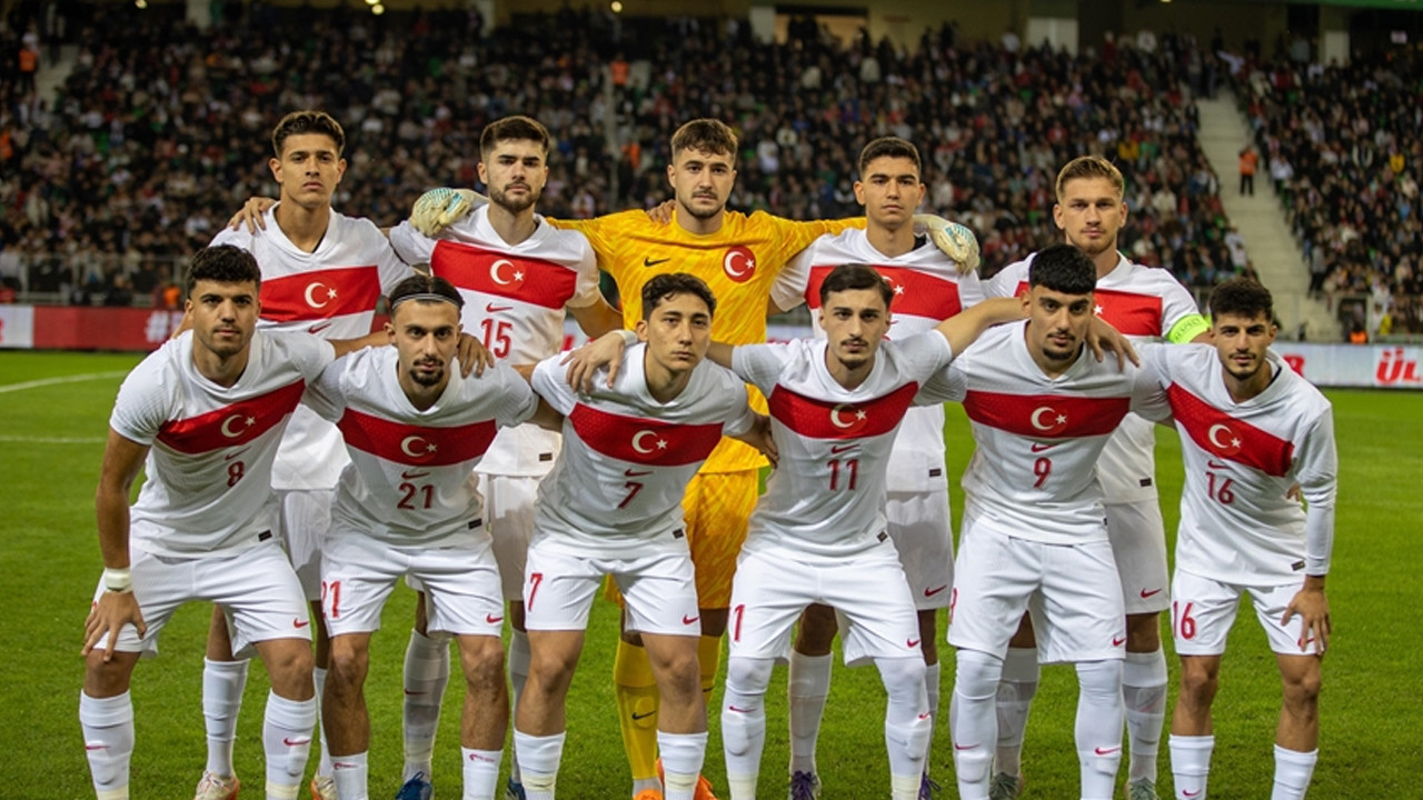 Türkiye Ümit Milli Futbol Takımı’nın aday kadrosu belli oldu