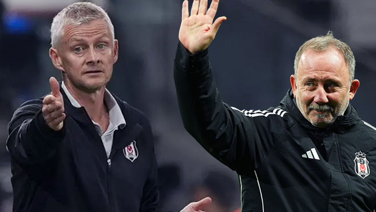 Beşiktaş'ta ilginç tesadüf: Sergen Yalçın ayrıldı, Solskjaer İstanbul'a geldi