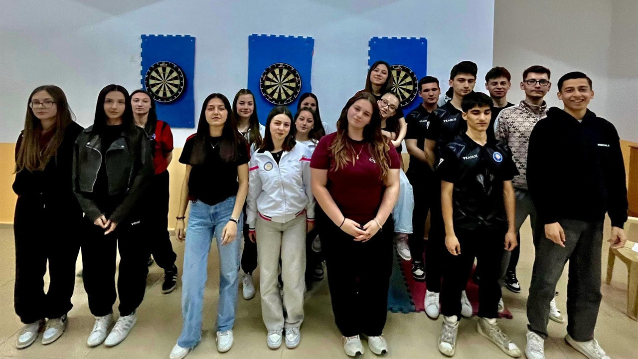 Bilecik’te düzenlenen Liseler Arası Dart Turnuvası tamamlandı