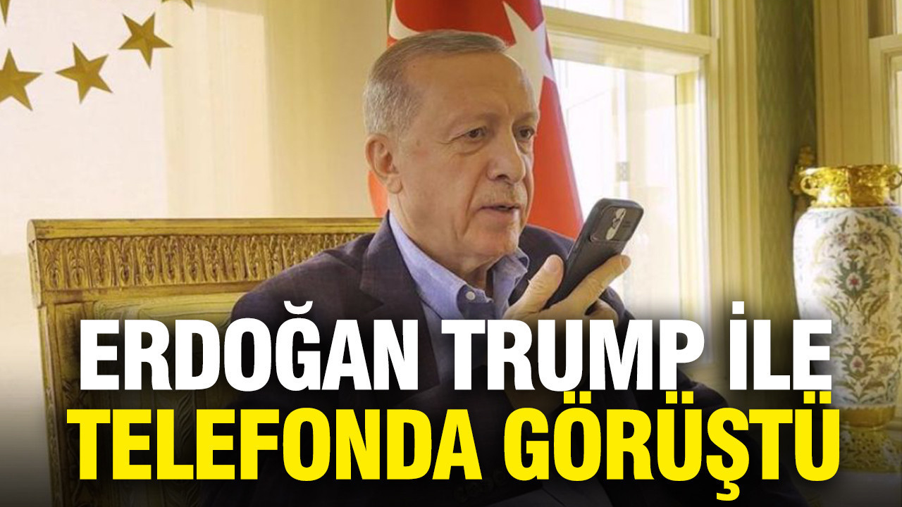 Cumhurbaşkanı Erdoğan Trump'la görüştü