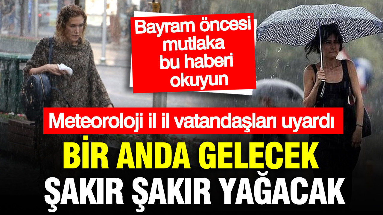 Meteoroloji tarih vererek şehir şehir uyardı: Sıcaklık düşüyor, gök gürültüsü sağanak geliyor