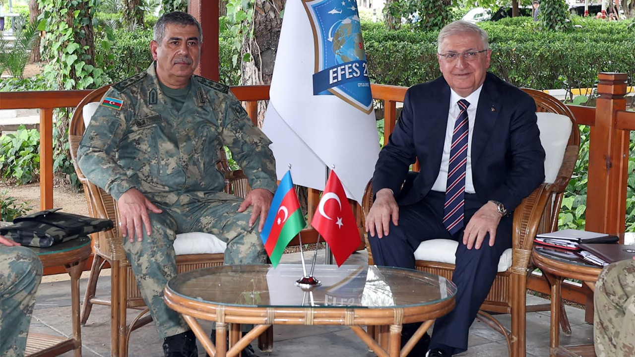 Milli Savunma Bakanı Güler, Azerbaycan Savunma Bakanı Hasanov ile görüştü