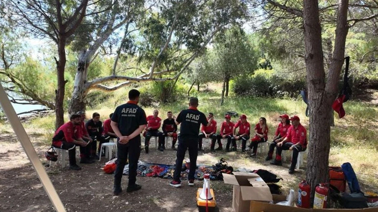 Bodrum’un arama kurtarma ekibi BAK, AFAD eğitimiyle zorlu doğaya hazırlanıyor