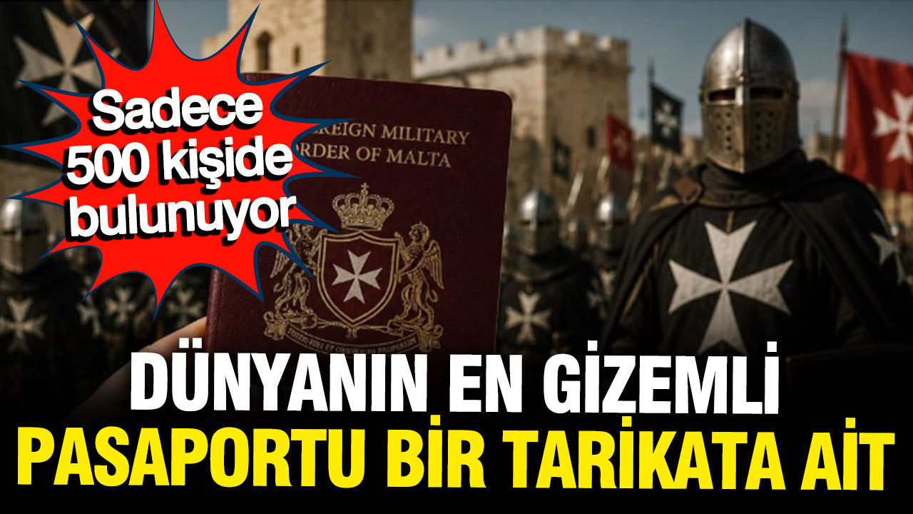 Dünyanın en gizemli pasaportu bir tarikata ait: Sadece 500 kişide bulunuyor