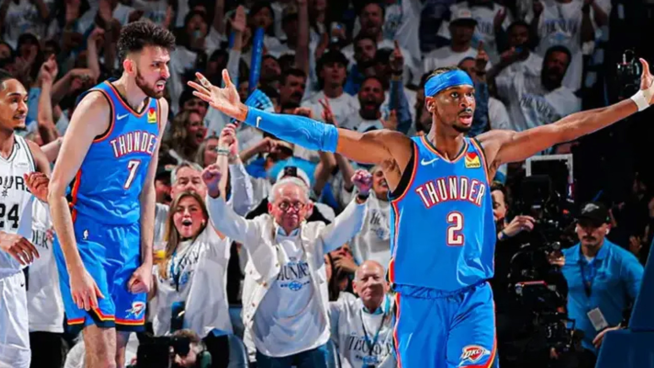 Oklahoma City Thunder, Batı Konferansı finalinde seriyi 1-1’e getirdi