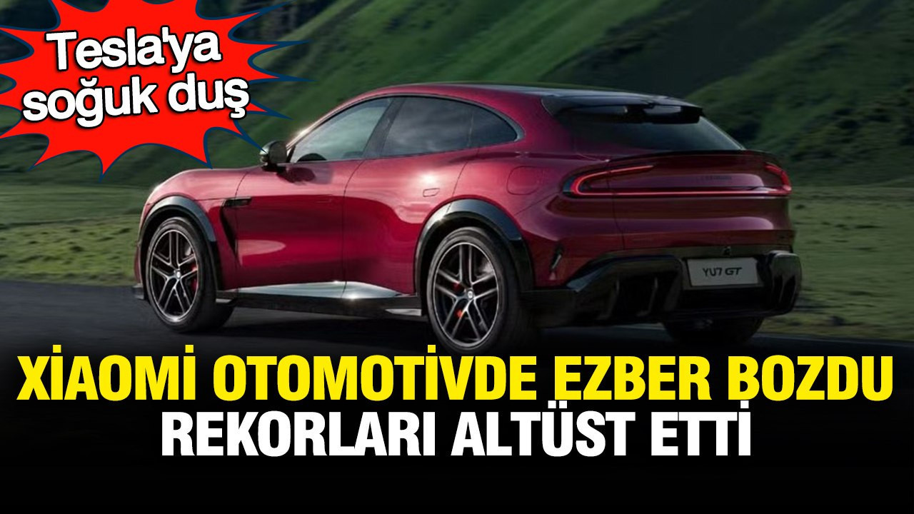 Tesla’ya soğuk duş: Xiaomi otomotivde ezber bozdu, rekorları altüst etti