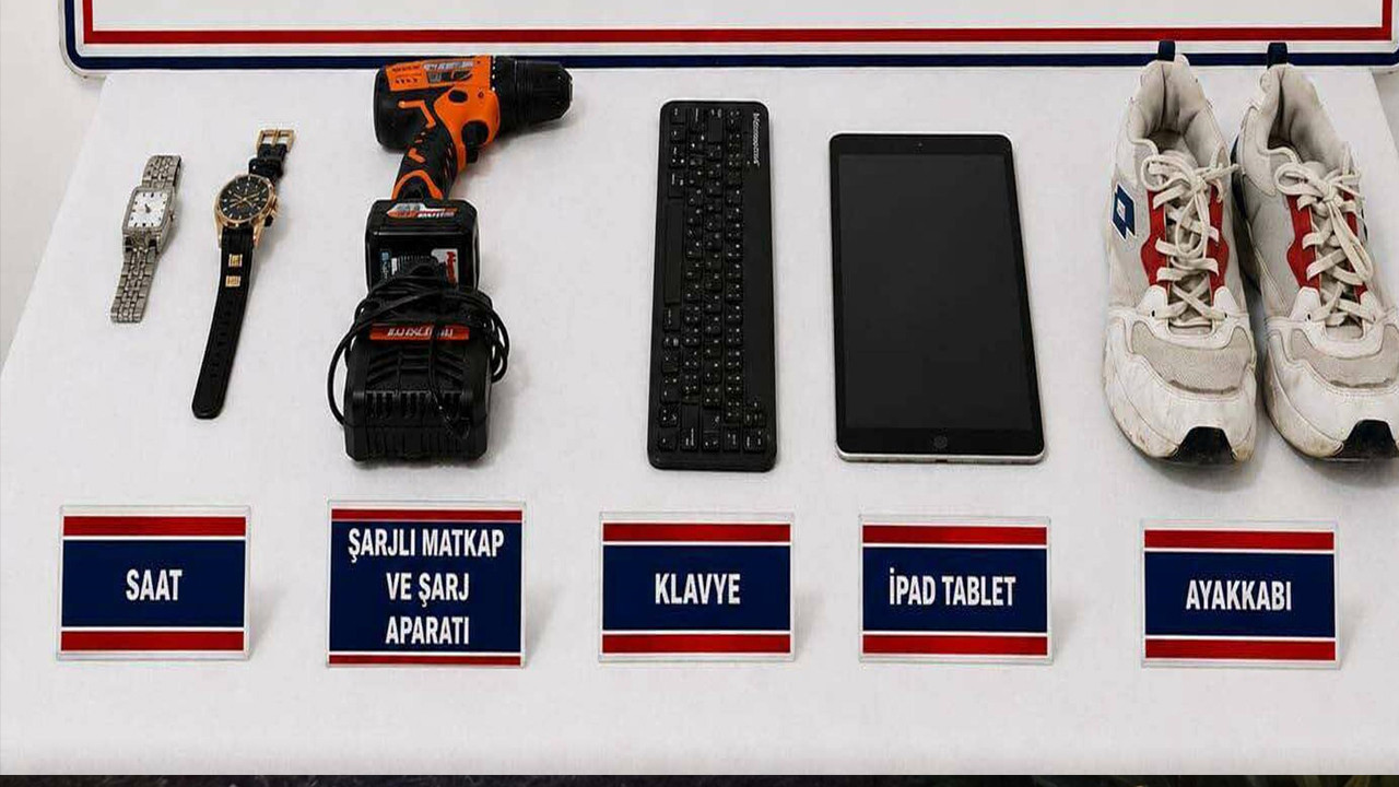 Ayakkabıdan tablete ne bulduysa çaldı: Komşusu çıkınca şoke oldu
