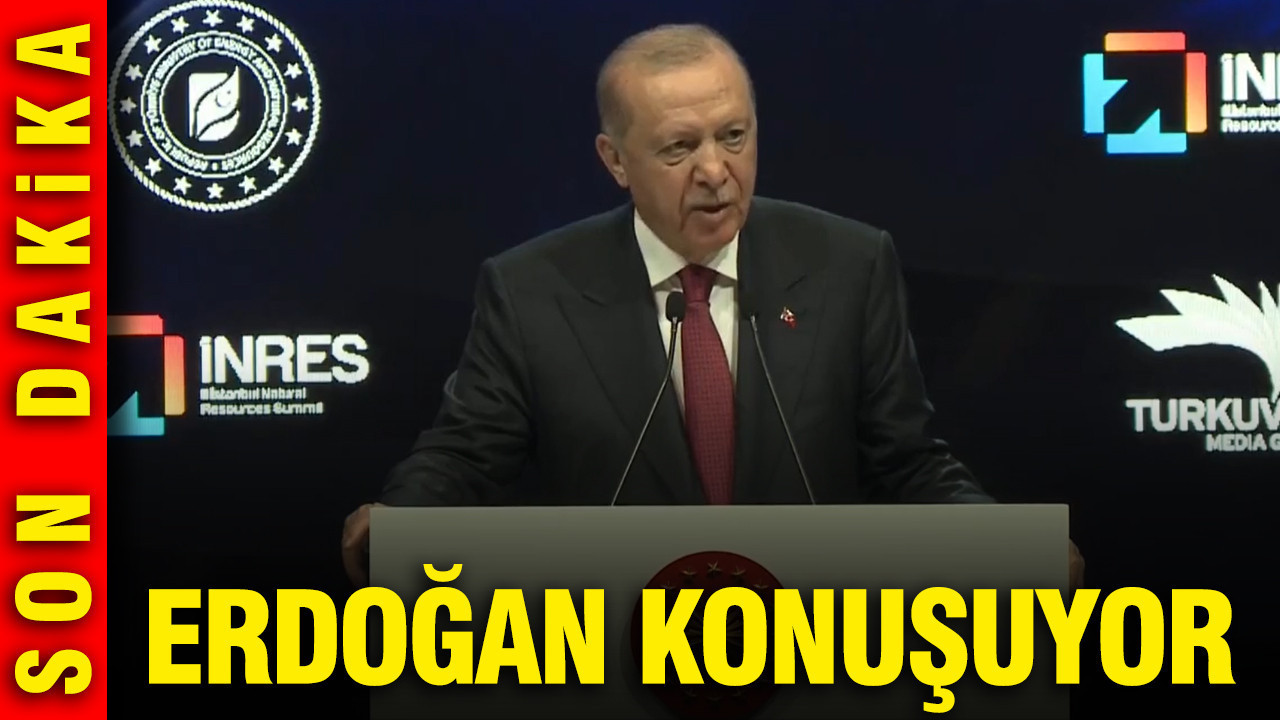 Cumhurbaşkanı Erdoğan konuşuyor