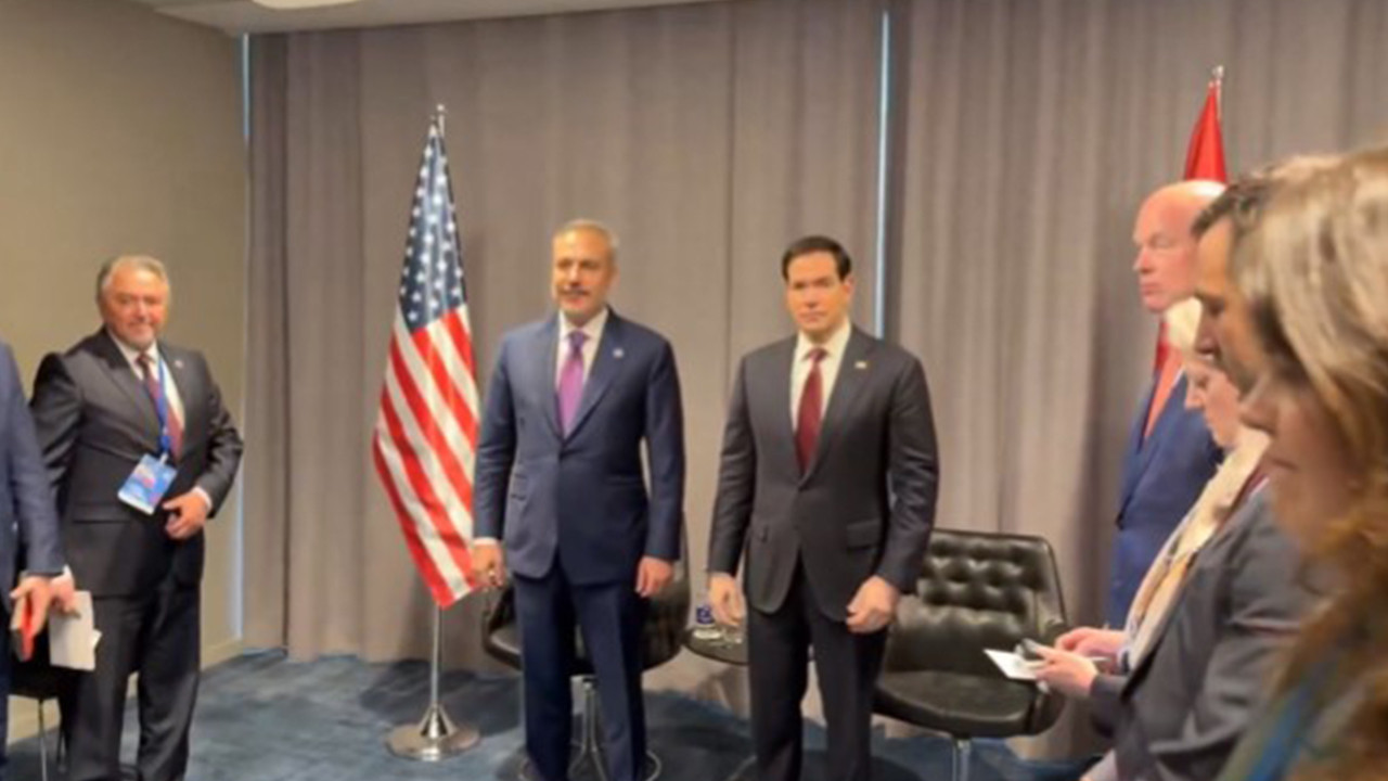 Dışişleri Bakanı Hakan Fidan Marco Rubio ile bir araya geldi