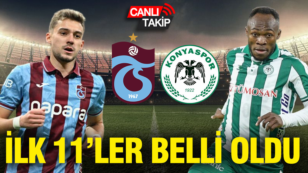 Trabzonspor-Konyaspor (Canlı anlatım)
