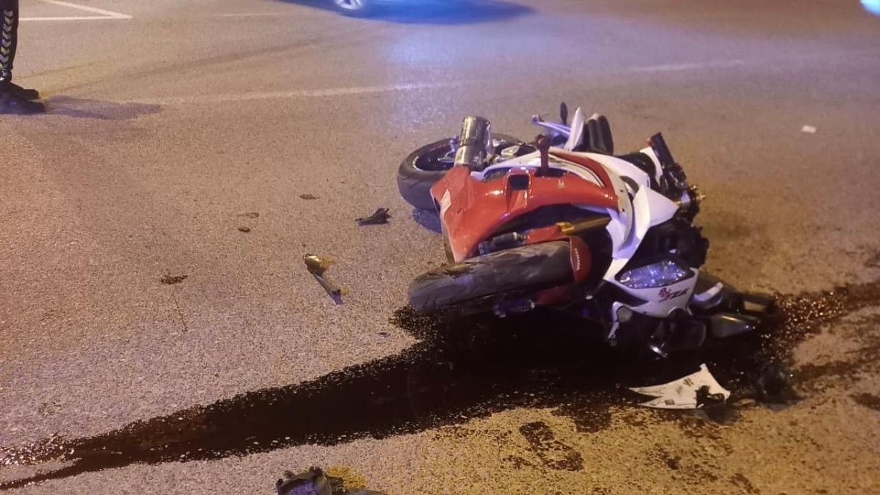 Adıyaman’da otomobil ile motosiklet çarpıştı: 1 yaralı