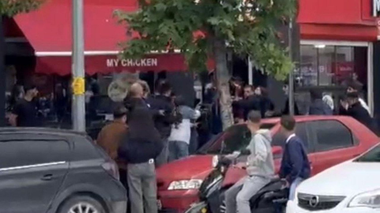 Eskişehir’de cadde ortasında kavga