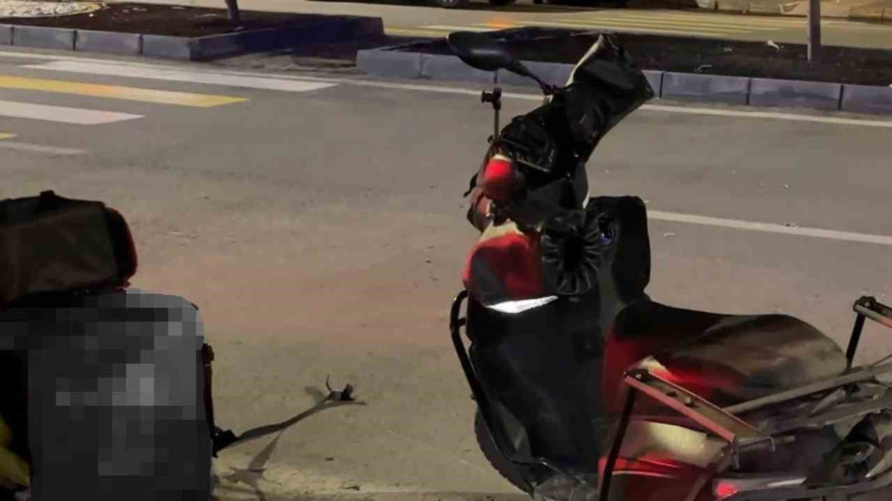 Aksaray'da motosiklete çarpan otomobil sürücüsü kaçtı: 1 yaralı