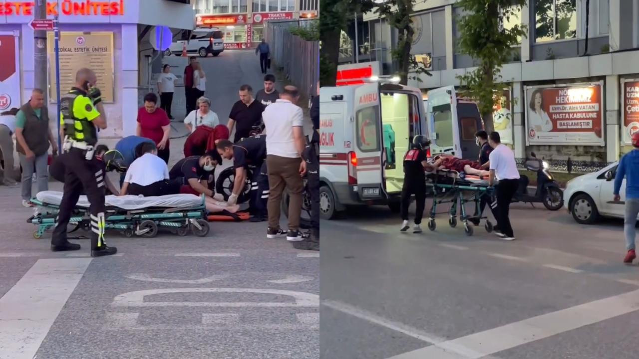 Edirne’de motosikletler çarpıştı: 2 genç kız yaralandı