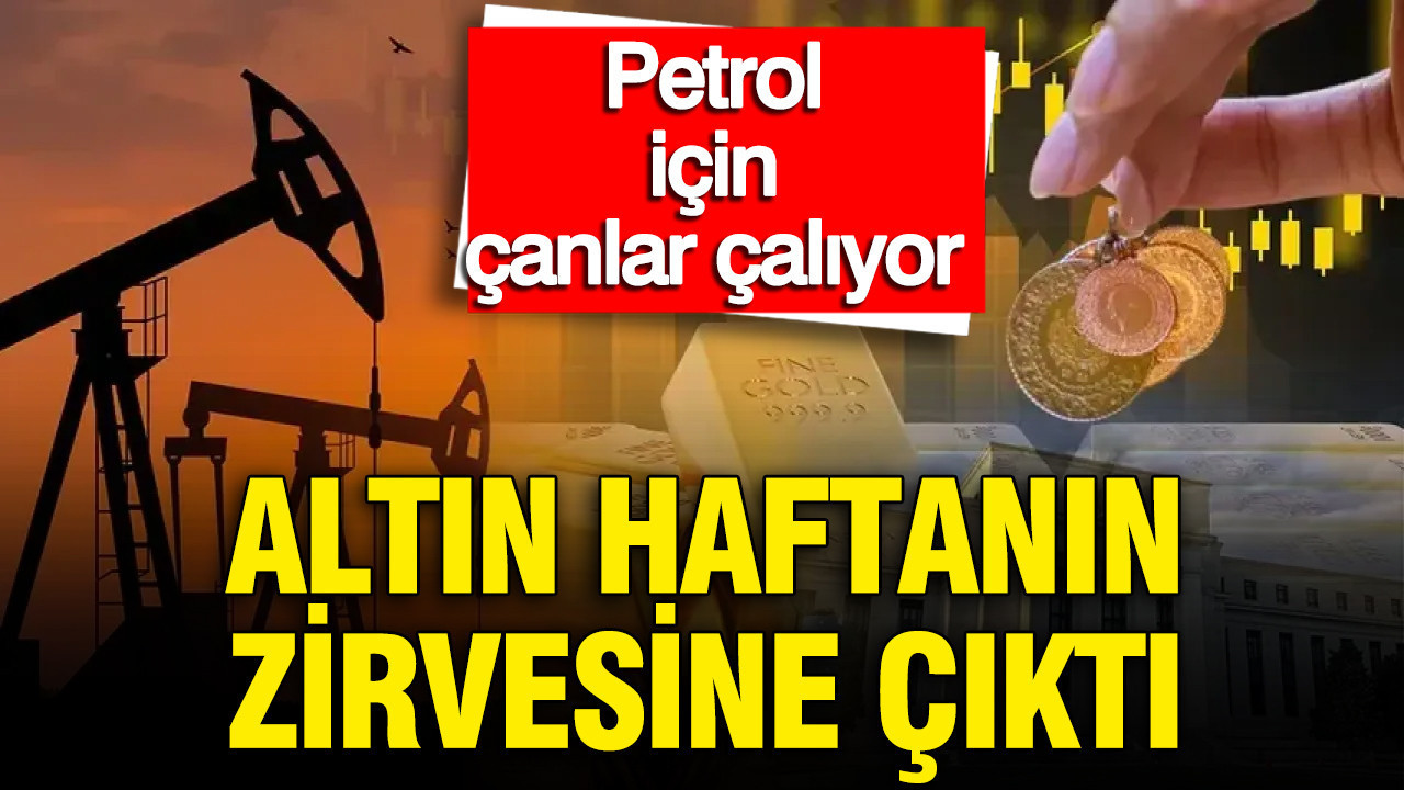 Petrol 100 doların altına çöktü, altın rekora koştu: Kapalıçarşı’da gram ve çeyrek altın ne kadar?
