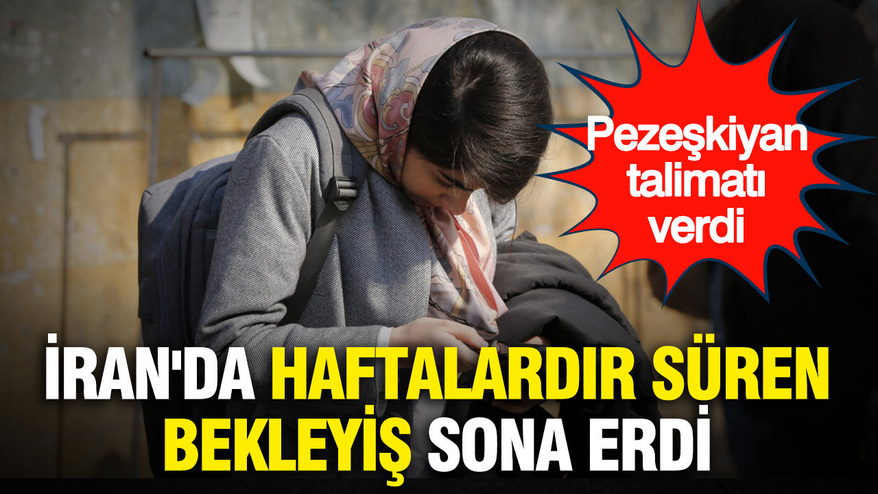Pezeşkiyan talimatı verdi... İran’da haftalardır süren bekleyiş sona eriyor