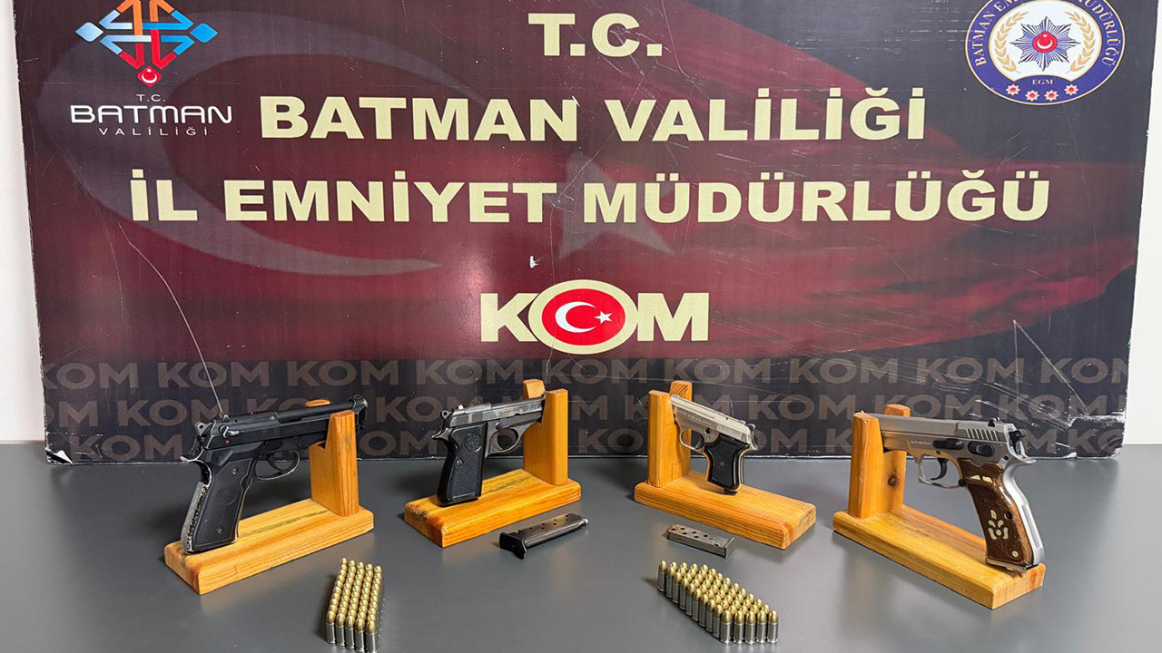 Batman’da organize suç operasyonu:7 kişi tutuklandı