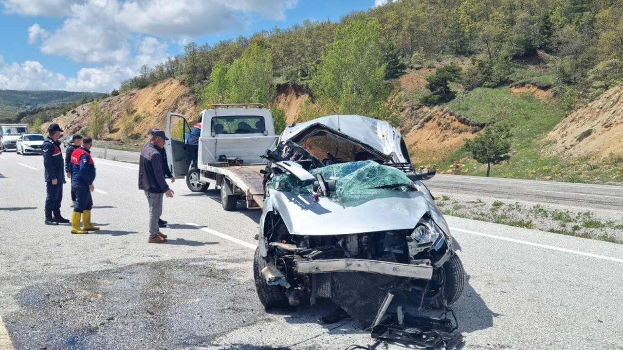Feci kaza... Bu araçtan 6 kişi sağ çıktı