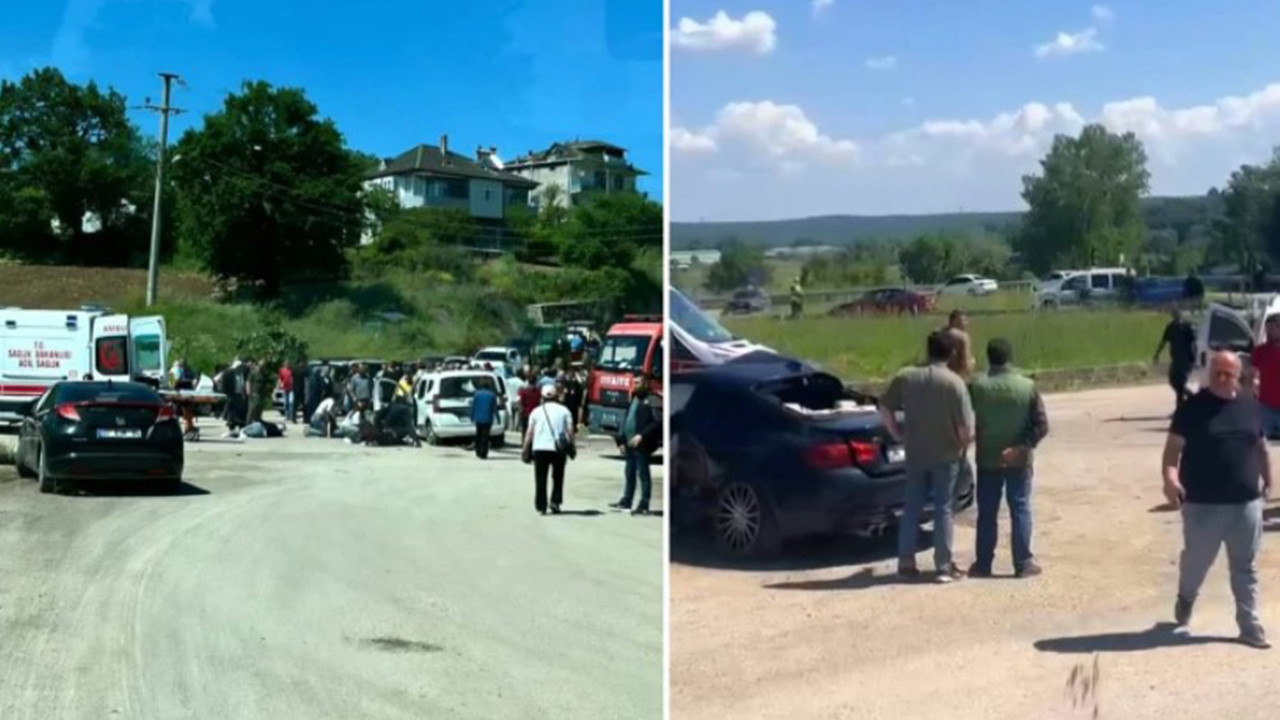 Kavşakta feci çarpışma: 3'ü çocuk 7 yaralı