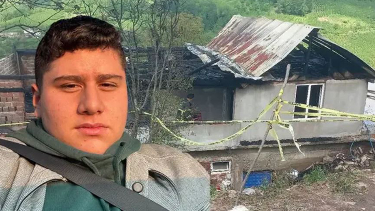 Ordu'da 17 yaşındaki genç yangında hayatını kaybetti