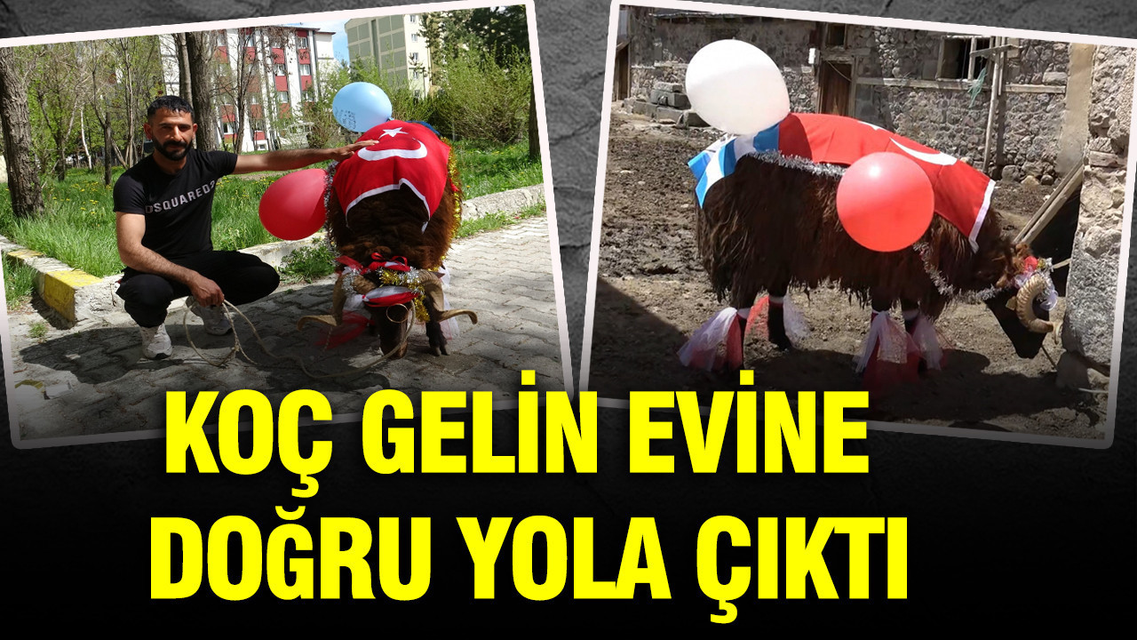 Koç gelin evine doğru yola çıktı: Asırlık adet yeni nesille şahlandı
