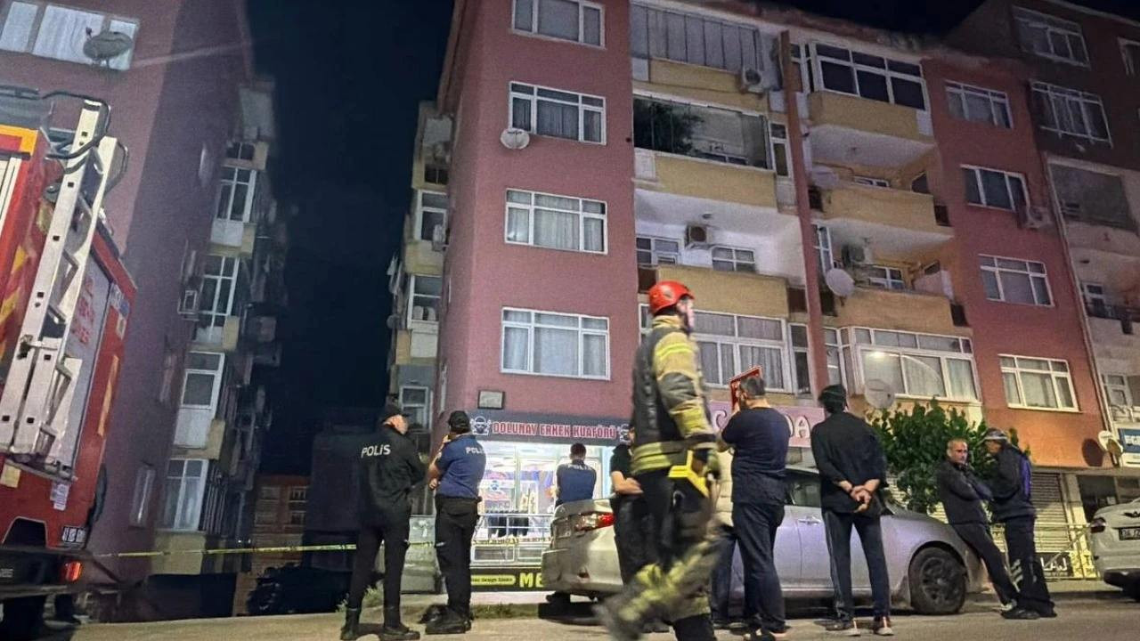 Gebze’de 7 katlı bina tahliye edildi