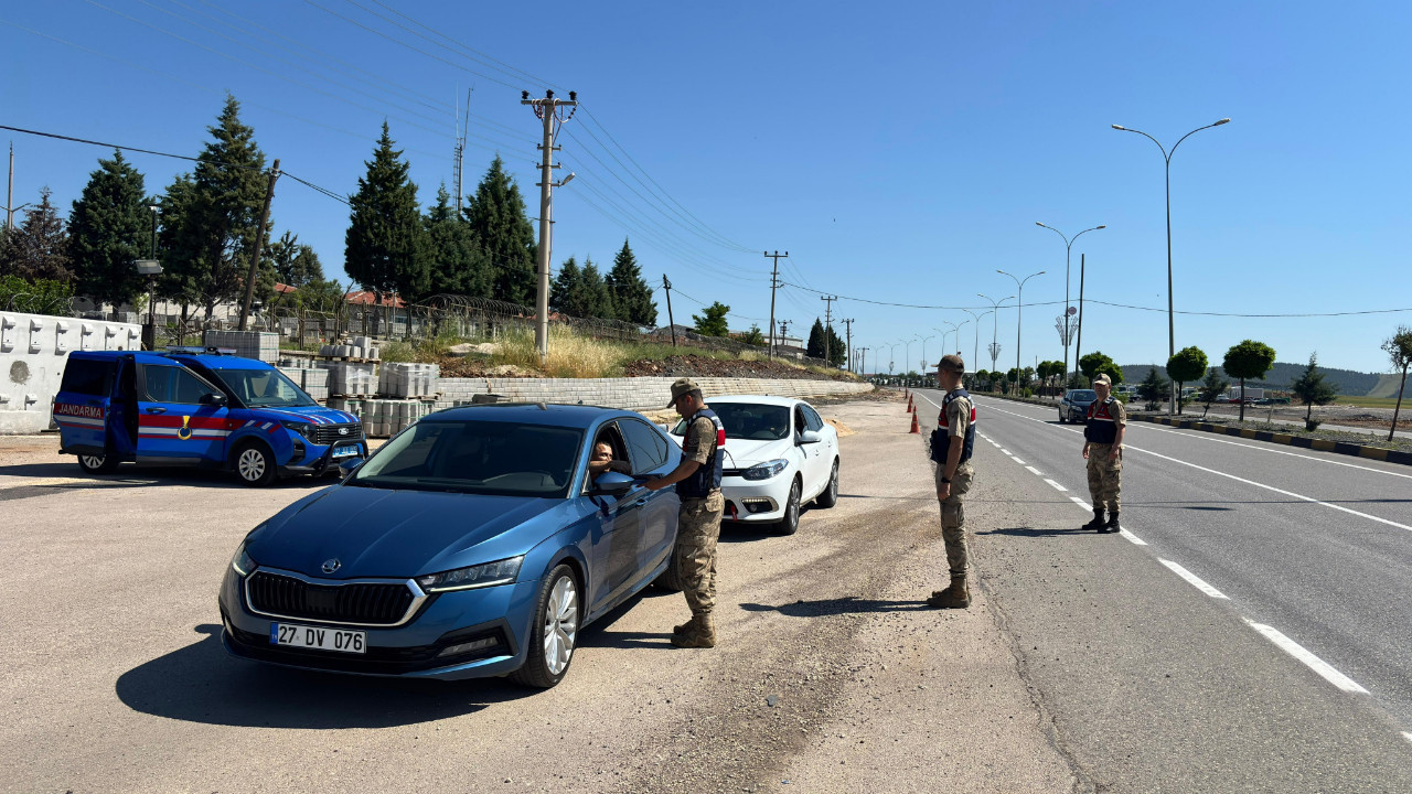 Jandarmadan bayram trafiği denetimi ve huzur-güven uygulaması