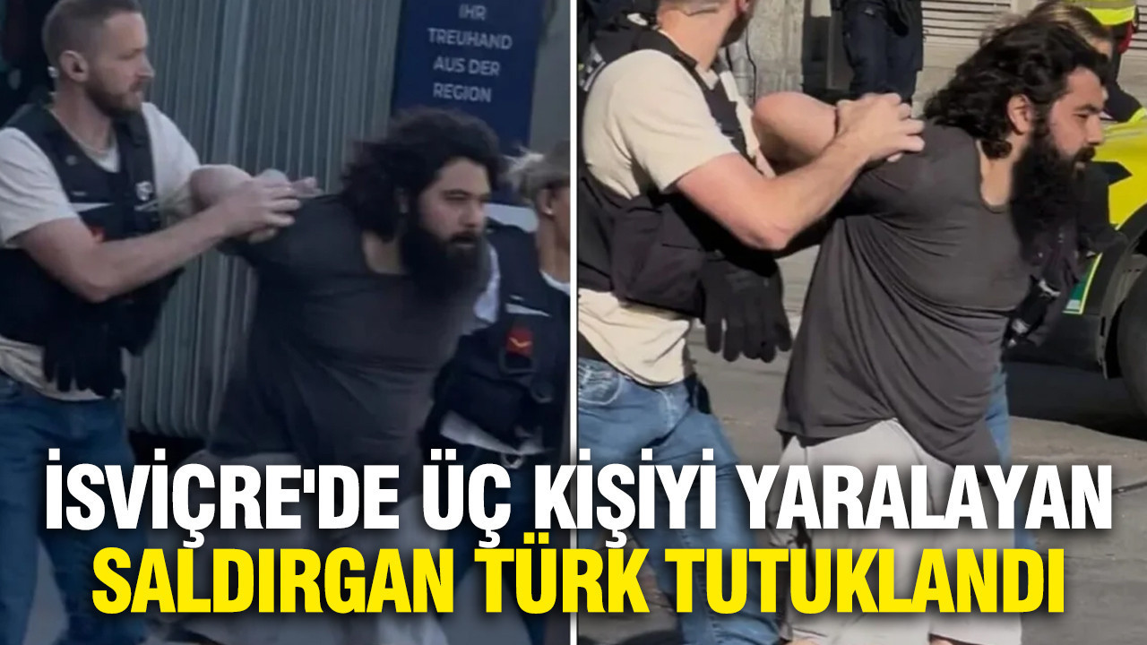 İsviçre'de üç kişiyi yaralayan saldırgan Türk çıktı