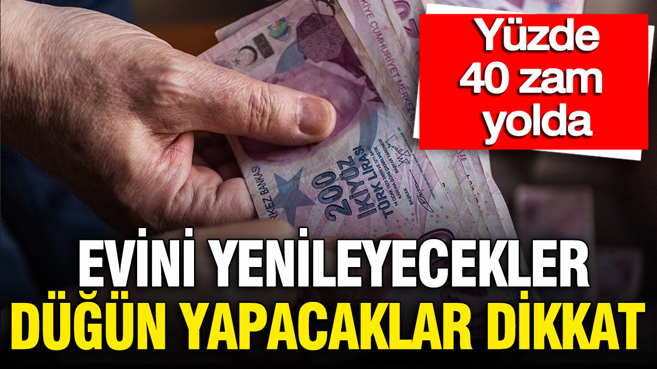 Evlenecekler ve evini yenileyecekler dikkat: Mobilyada dev oranda zam kapıda