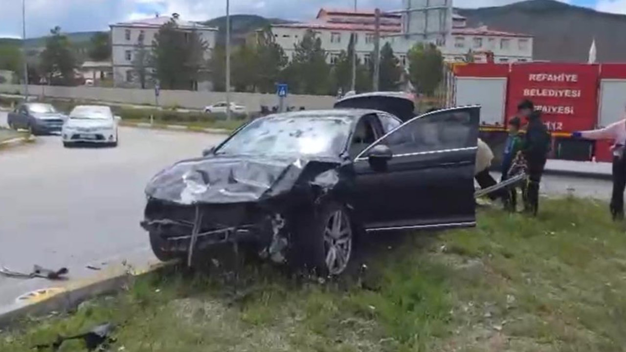 Erzincan'da kaza: 6 yaralı