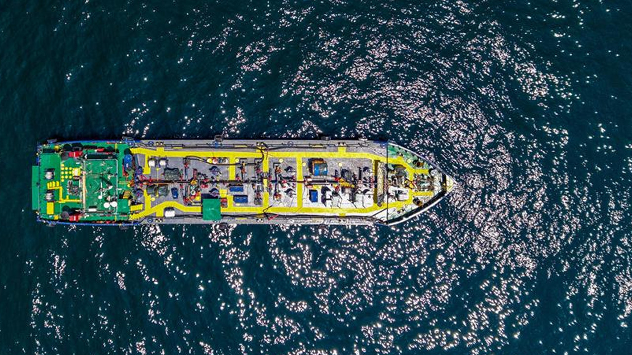 Basra Körfezi'nde Panama bayraklı yük gemisinde patlama