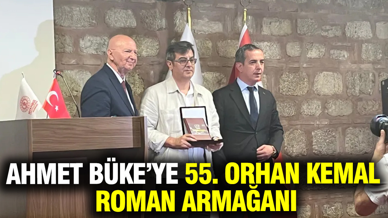 Ahmet Büke’ye 55. Orhan Kemal Roman Armağanı