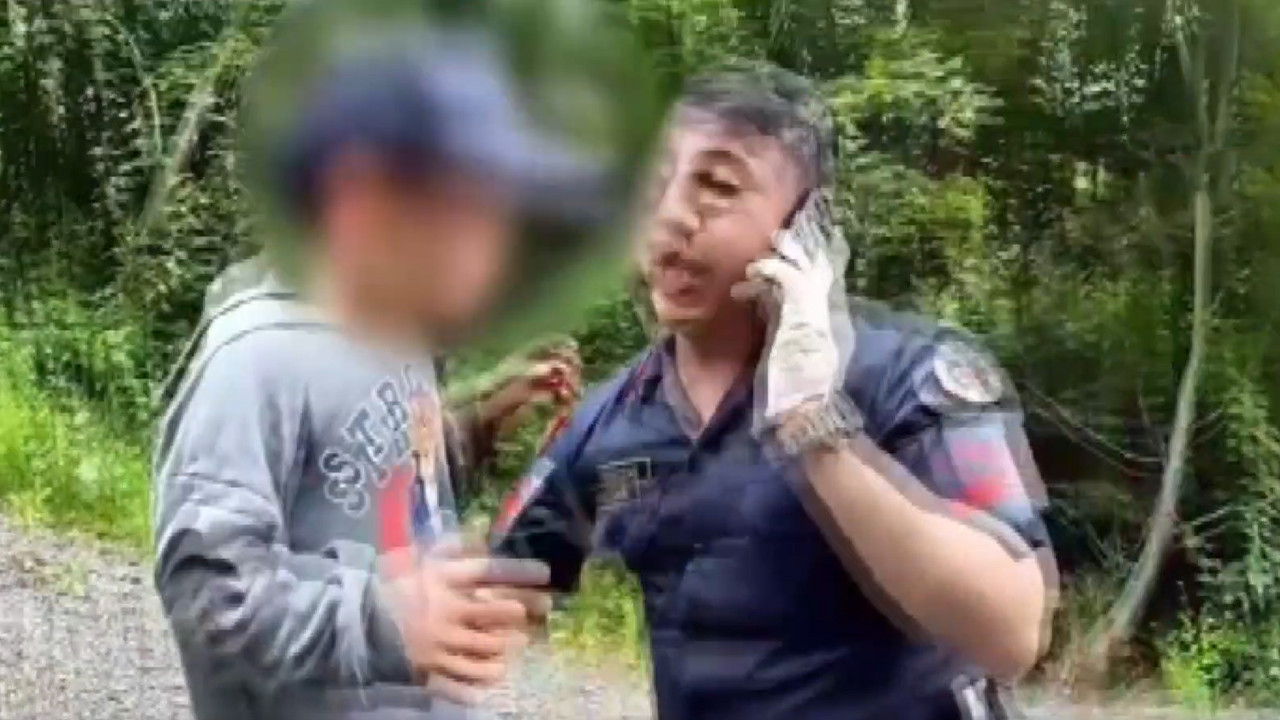 Bahçede başlayan oyun ormanda bitti: Minik Göktürk, kendisini bulan jandarmaya böyle dert yandı