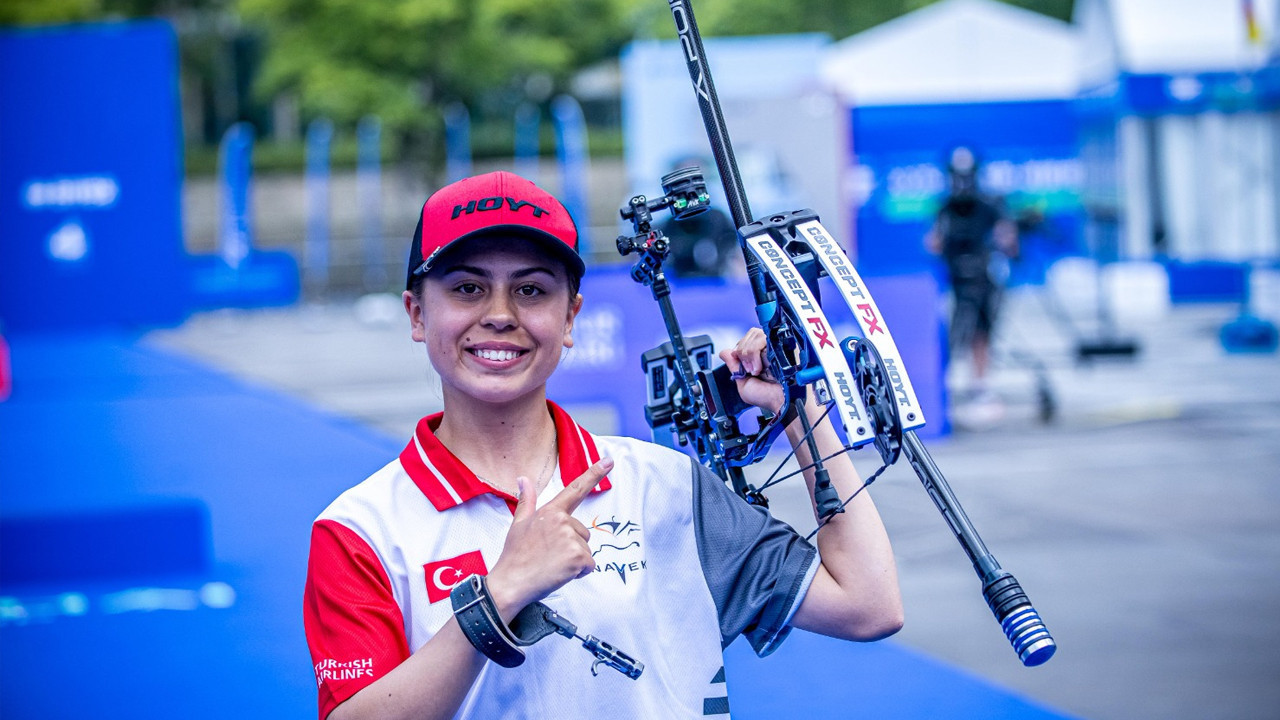 Avrupa şampiyonu milli okçu Hazal Burun gözünü Los Angeles 2028 Olimpiyat altınına dikti