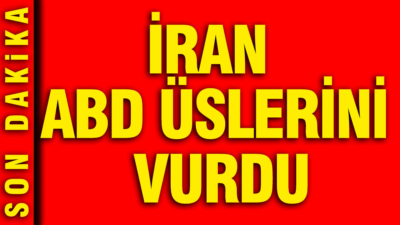 İran ABD üslerini vurdu
