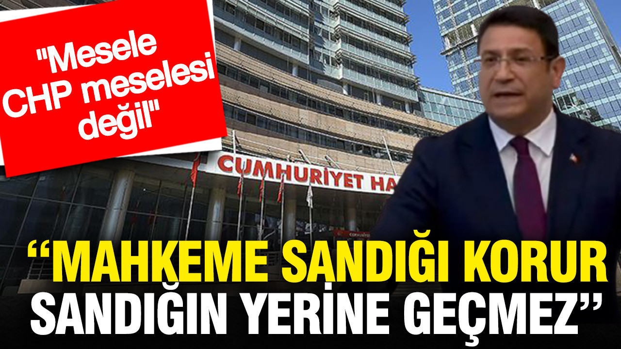 'Mahkeme sandığı korur sandığın yerine geçmez' İdris Şahin'den Mutlak Butlan açıklaması