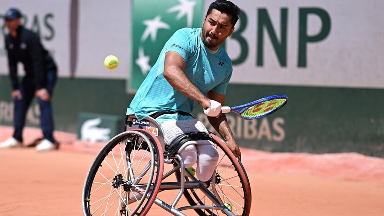 Para tenisçi Ahmet Kaplan Roland Garros’ta adını finale yazdırdı